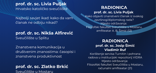 7. međunarodni znanstveni simpozij “Znanost, znanstvena komunikacija i časopisi”